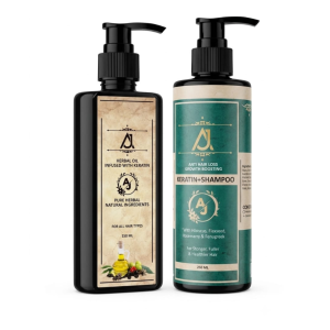 AJ OIL AND SHAMPOO COMBO